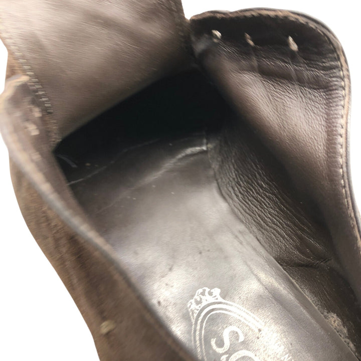 Tod's U-tip shoes, made in Italy, size 9 Men's 27.5cm Genuine Leather Suede brown type Vintage Second Hand