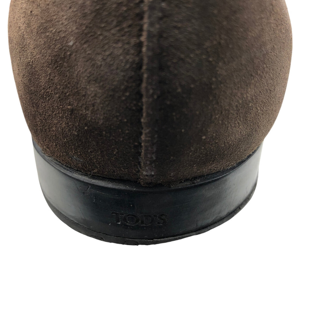 Tod's U-tip shoes, made in Italy, size 9 Men's 27.5cm Genuine Leather Suede brown type Vintage Second Hand