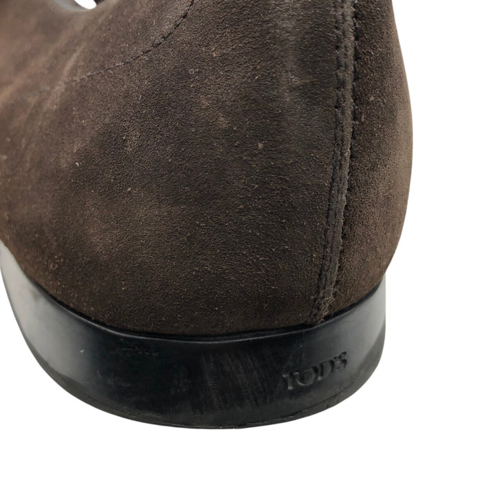 Tod's U-tip shoes, made in Italy, size 9 Men's 27.5cm Genuine Leather Suede brown type Vintage Second Hand