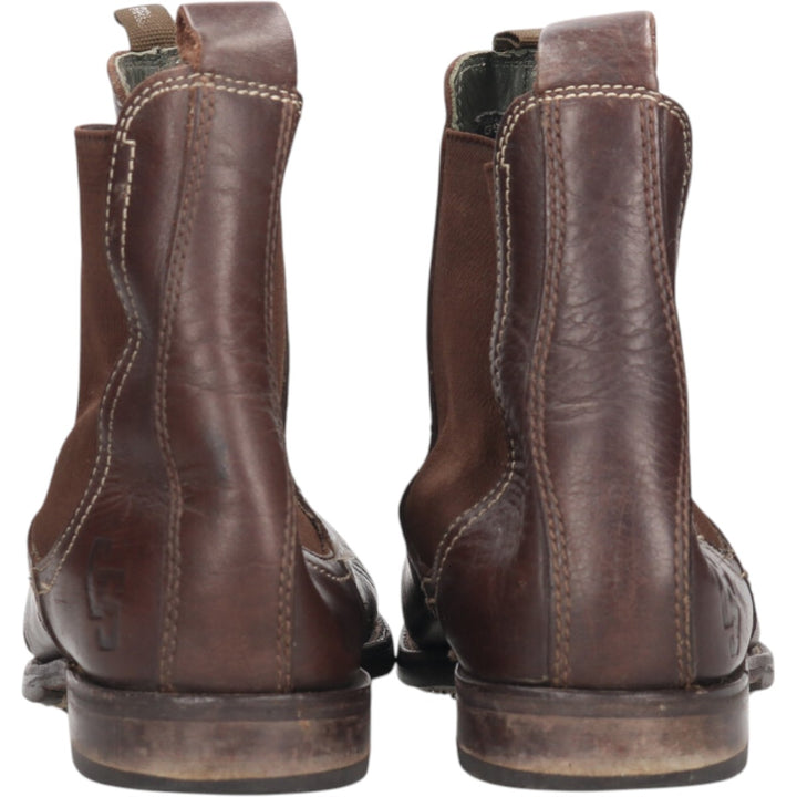 G-STAR RAW FOOTWEAR Side Gore Boots 9 Men's 27.0cm genuine leather brown type Vintage Second Hand
