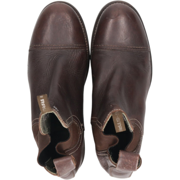 G-STAR RAW FOOTWEAR Side Gore Boots 9 Men's 27.0cm genuine leather brown type Vintage Second Hand