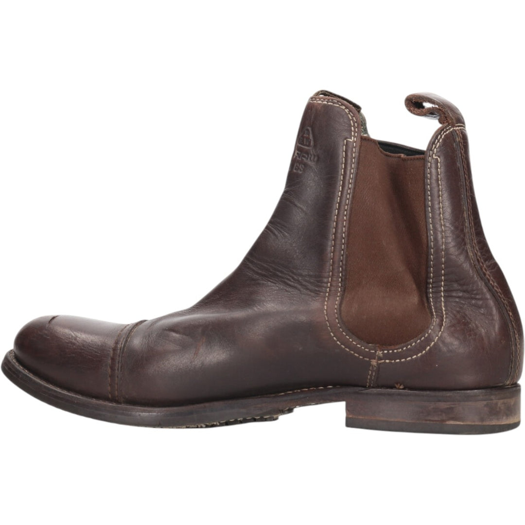 G-STAR RAW FOOTWEAR Side Gore Boots 9 Men's 27.0cm genuine leather brown type Vintage Second Hand