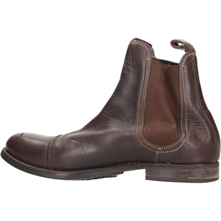 G-STAR RAW FOOTWEAR Side Gore Boots 9 Men's 27.0cm genuine leather brown type Vintage Second Hand