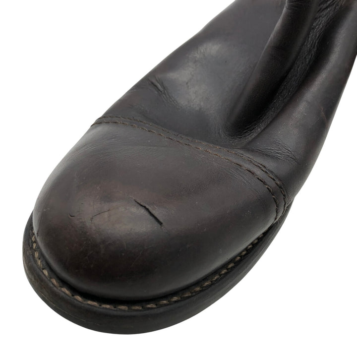 G-STAR RAW FOOTWEAR Side Gore Boots 9 Men's 27.0cm genuine leather brown type Vintage Second Hand