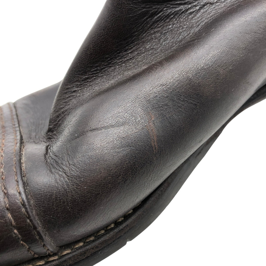 G-STAR RAW FOOTWEAR Side Gore Boots 9 Men's 27.0cm genuine leather brown type Vintage Second Hand
