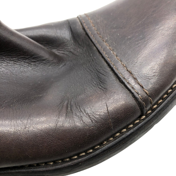 G-STAR RAW FOOTWEAR Side Gore Boots 9 Men's 27.0cm genuine leather brown type Vintage Second Hand