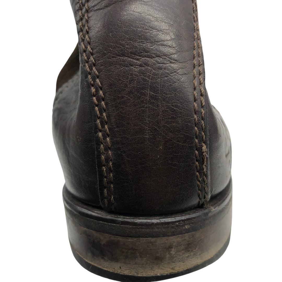 G-STAR RAW FOOTWEAR Side Gore Boots 9 Men's 27.0cm genuine leather brown type Vintage Second Hand