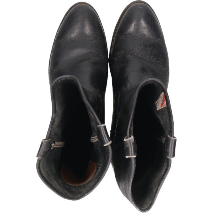 Red Wing Pecos Boots Made in USA Men's 28.0cm genuine leather black type Vintage Second Hand