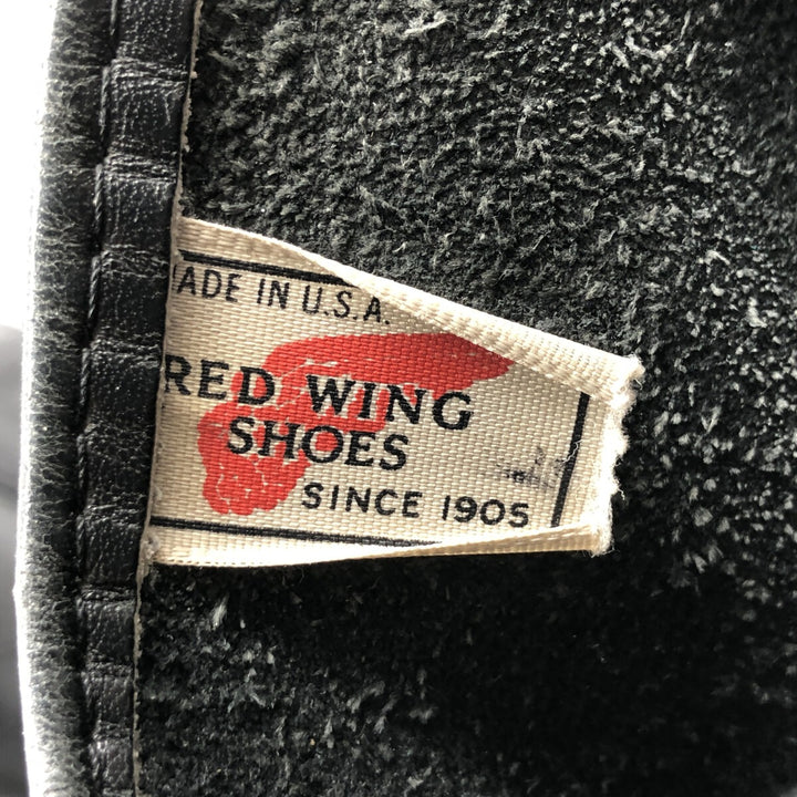 Red Wing Pecos Boots Made in USA Men's 28.0cm genuine leather black type Vintage Second Hand