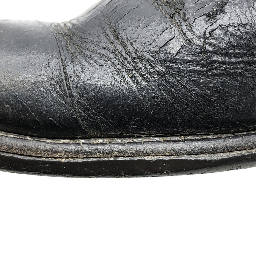 Red Wing Pecos Boots Made in USA Men's 28.0cm genuine leather black type Vintage Second Hand