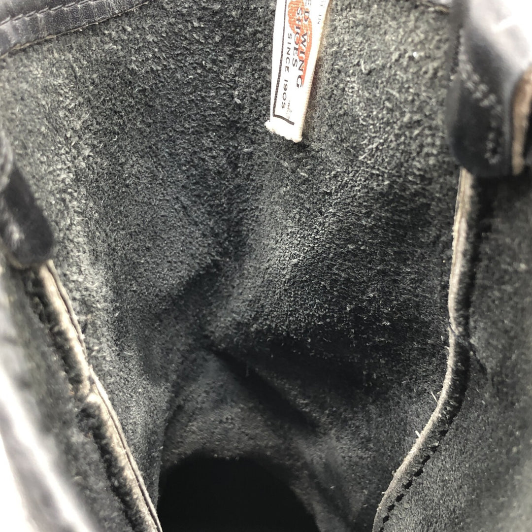 Red Wing Pecos Boots Made in USA Men's 28.0cm genuine leather black type Vintage Second Hand