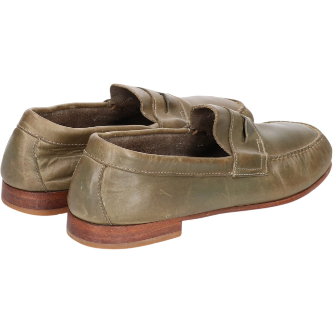GHBass WEEJUNS coin loafers Men's 26.5cm unclear Khaki type Vintage Second Hand
