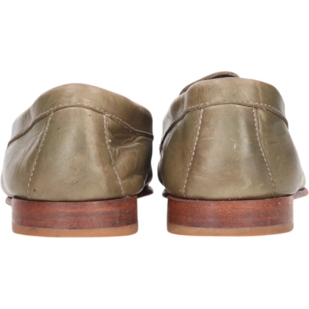 GHBass WEEJUNS coin loafers Men's 26.5cm unclear Khaki type Vintage Second Hand