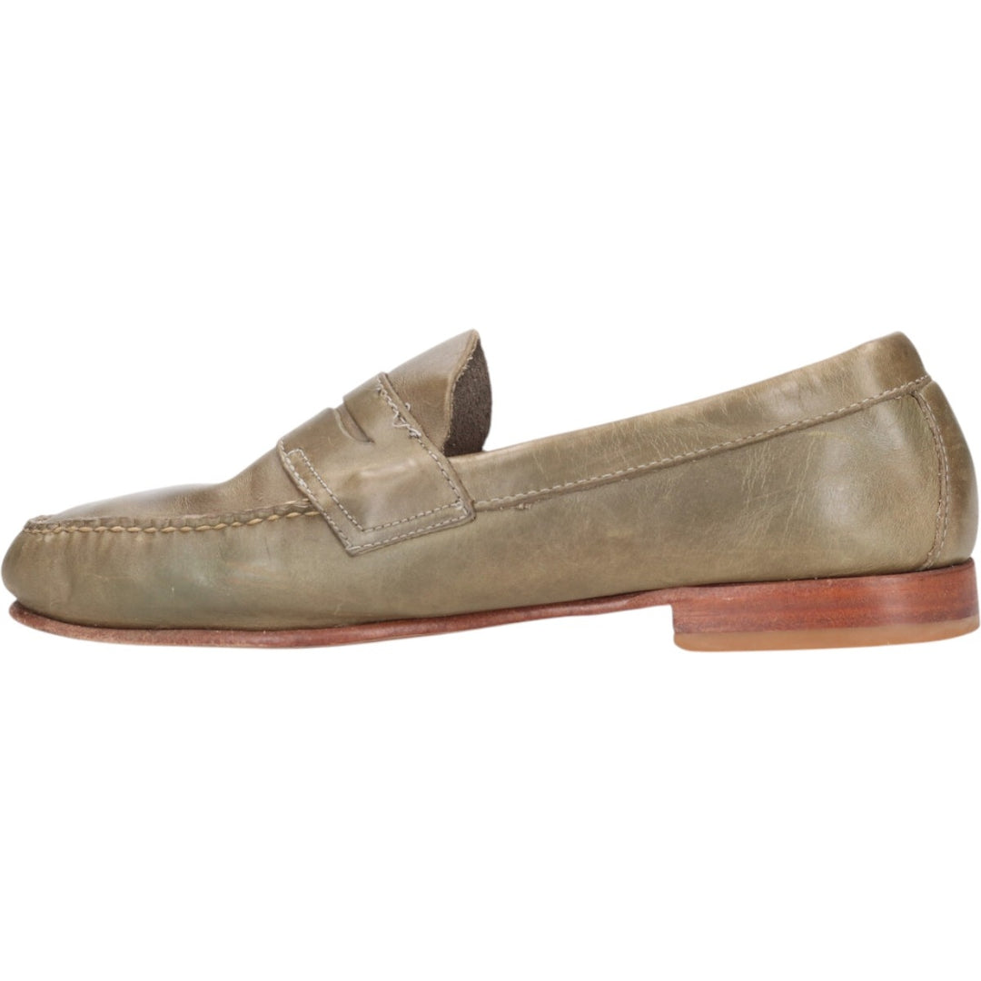 GHBass WEEJUNS coin loafers Men's 26.5cm unclear Khaki type Vintage Second Hand