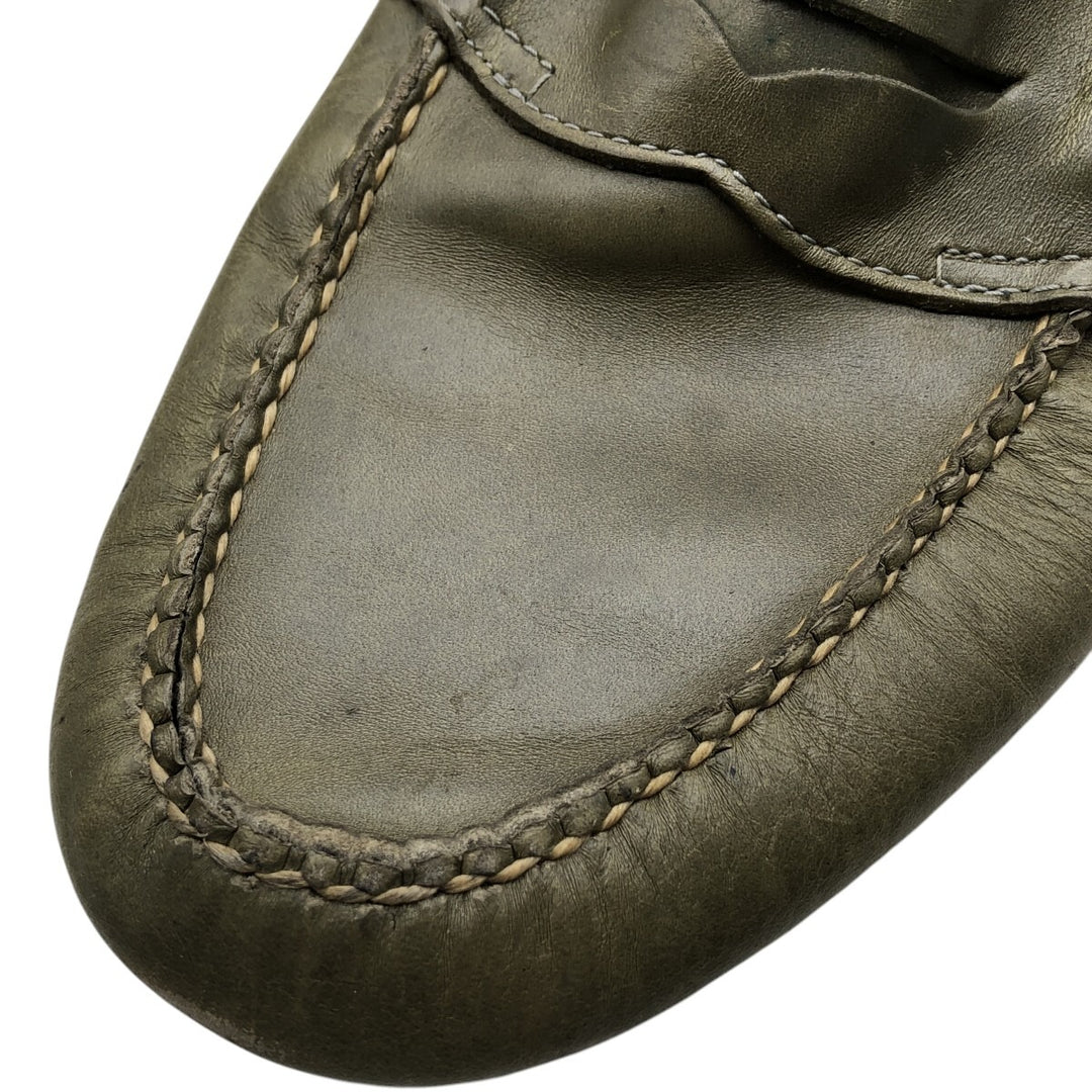 GHBass WEEJUNS coin loafers Men's 26.5cm unclear Khaki type Vintage Second Hand
