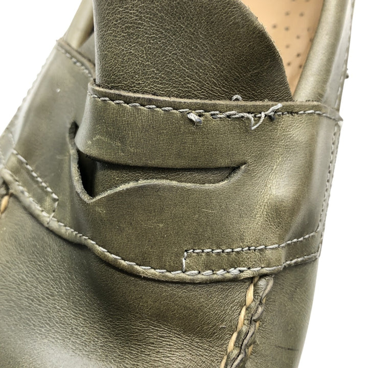 GHBass WEEJUNS coin loafers Men's 26.5cm unclear Khaki type Vintage Second Hand