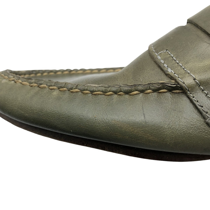 GHBass WEEJUNS coin loafers Men's 26.5cm unclear Khaki type Vintage Second Hand