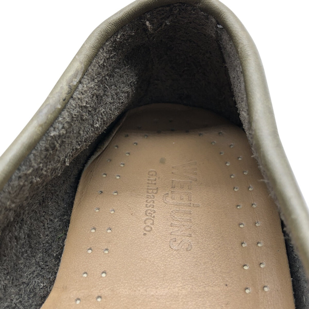 GHBass WEEJUNS coin loafers Men's 26.5cm unclear Khaki type Vintage Second Hand