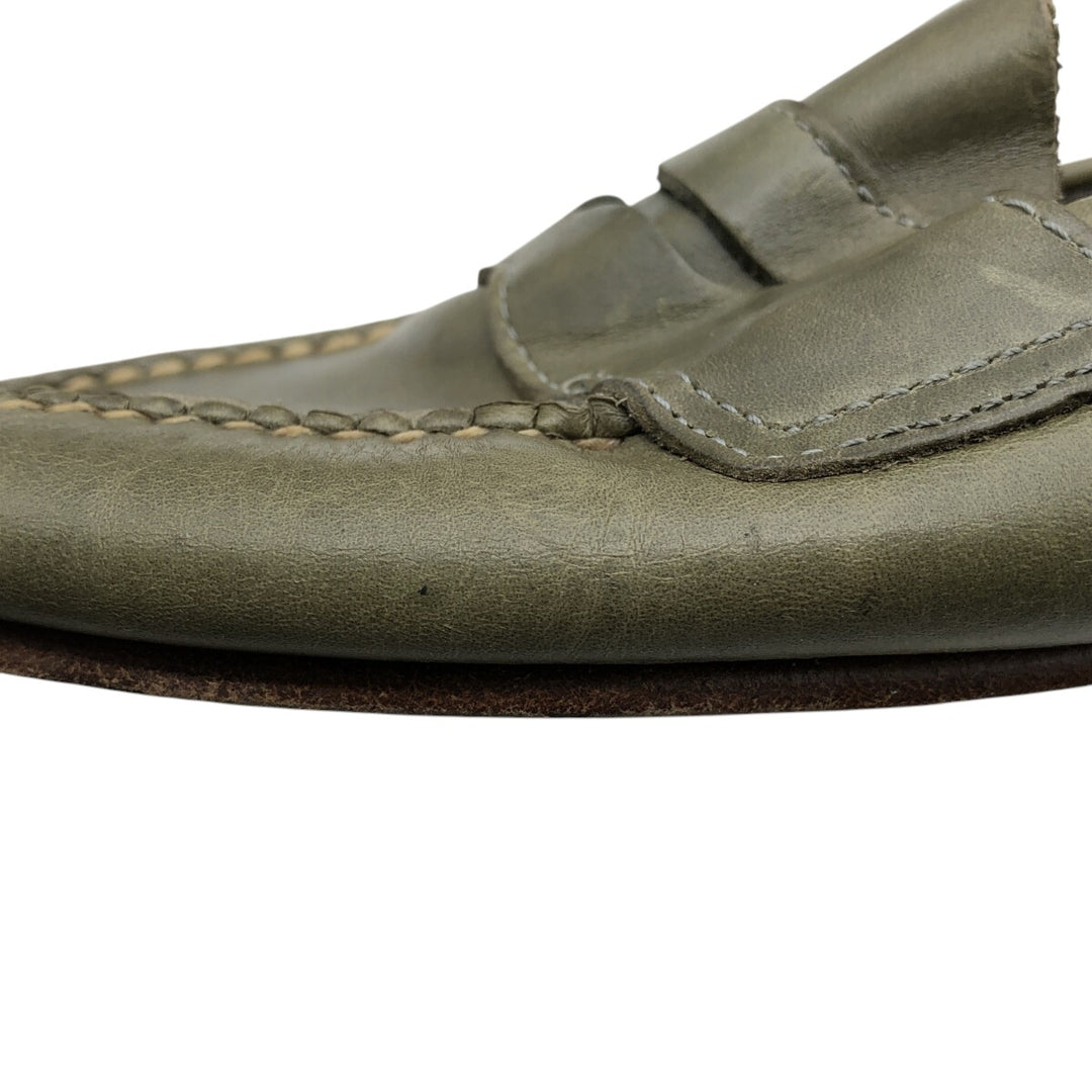 GHBass WEEJUNS coin loafers Men's 26.5cm unclear Khaki type Vintage Second Hand