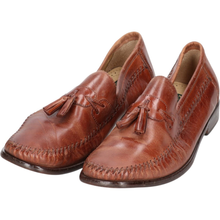 Nunn Bush Tassel Loafers 10M Men's 28.0cm genuine leather brown type Vintage Second Hand