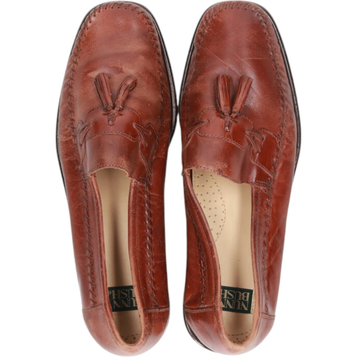 Nunn Bush Tassel Loafers 10M Men's 28.0cm genuine leather brown type Vintage Second Hand