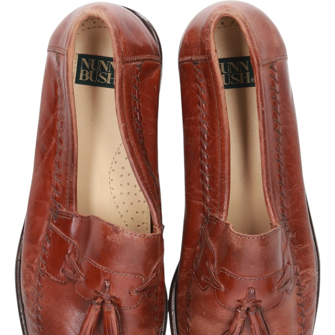 Nunn Bush Tassel Loafers 10M Men's 28.0cm genuine leather brown type Vintage Second Hand