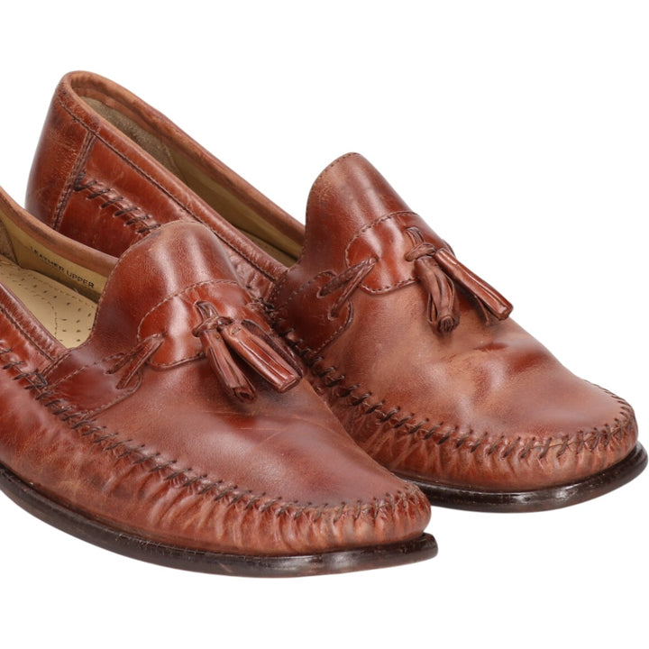 Nunn Bush Tassel Loafers 10M Men's 28.0cm genuine leather brown type Vintage Second Hand