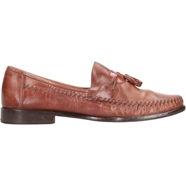 Nunn Bush Tassel Loafers 10M Men's 28.0cm genuine leather brown type Vintage Second Hand