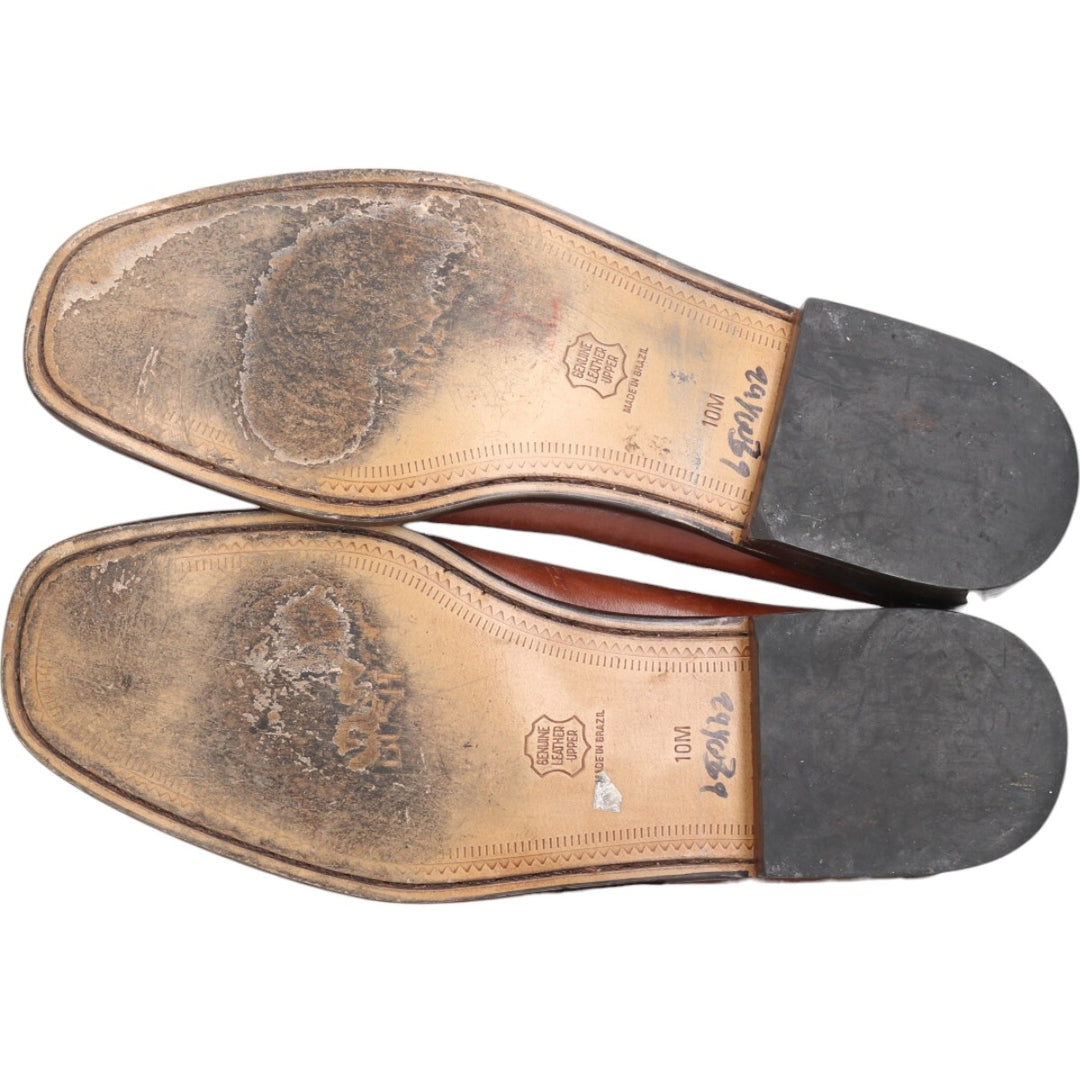 Nunn Bush Tassel Loafers 10M Men's 28.0cm genuine leather brown type Vintage Second Hand