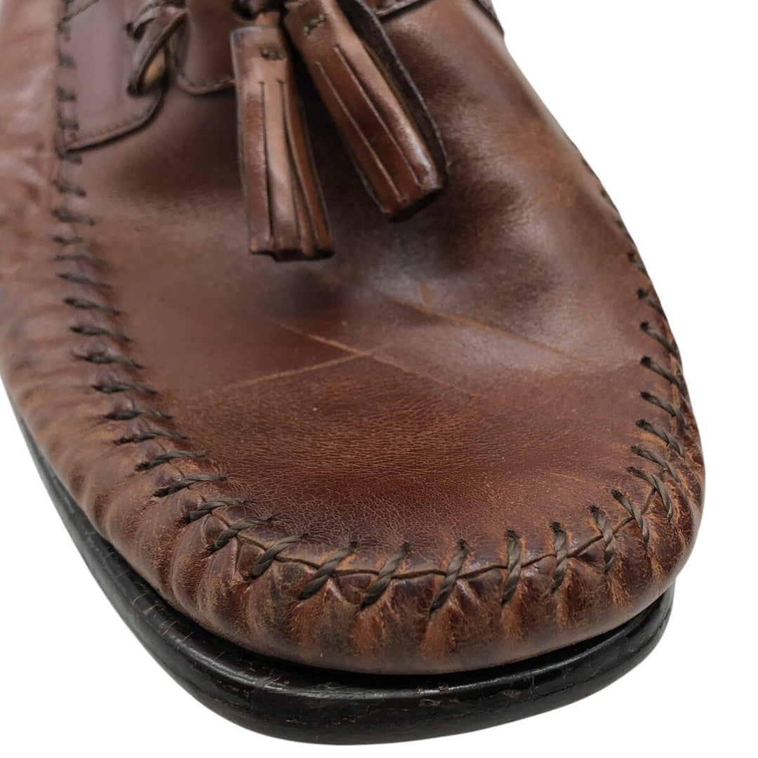 Nunn Bush Tassel Loafers 10M Men's 28.0cm genuine leather brown type Vintage Second Hand