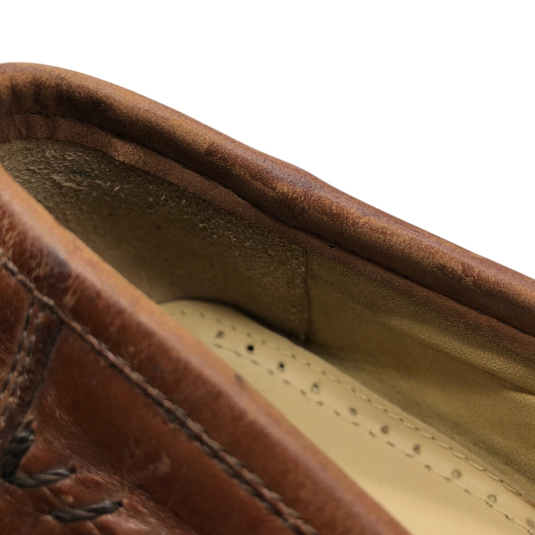 Nunn Bush Tassel Loafers 10M Men's 28.0cm genuine leather brown type Vintage Second Hand
