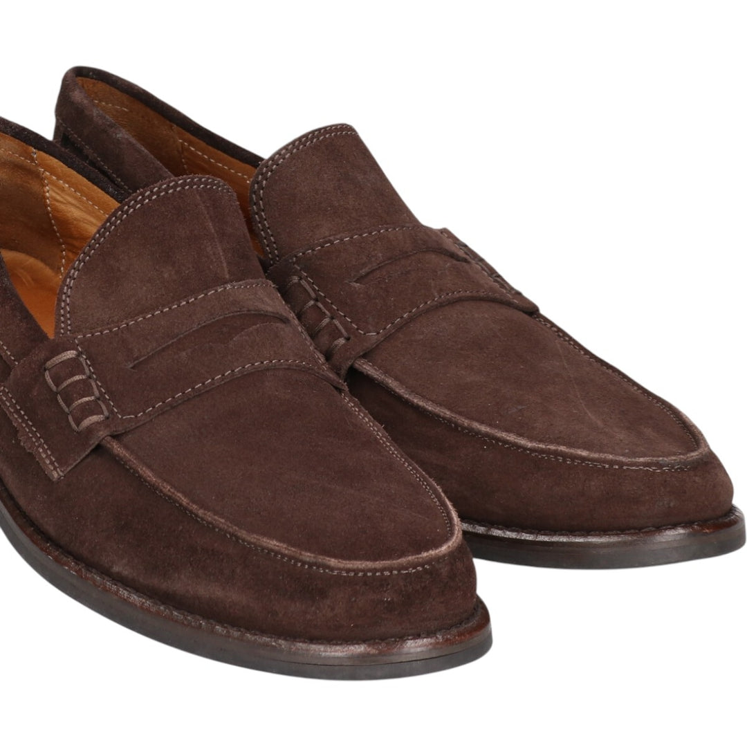 Brooks Brothers penny loafers, made in Italy, size 9 1/2 Men's 27.5cm unclear brown type Vintage Second Hand