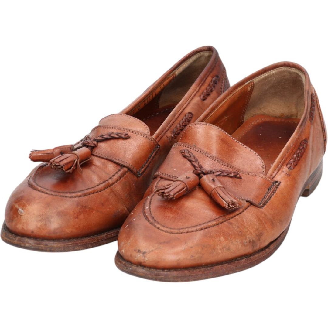 Johnston & Murphy Tassel Loafers, Made in USA, Size 10 1/2 D Men's 28.5cm unclear brown type Vintage Second Hand