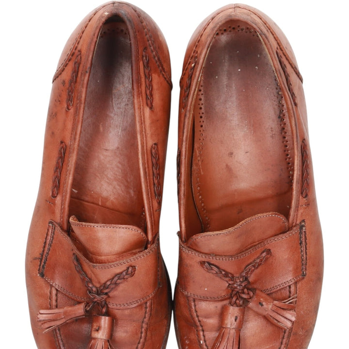 Johnston & Murphy Tassel Loafers, Made in USA, Size 10 1/2 D Men's 28.5cm unclear brown type Vintage Second Hand