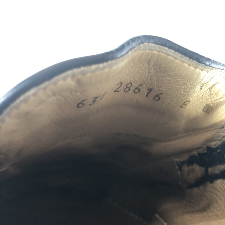 Sioux coin loafers, made in Germany, size 8 Men's 27.0cm genuine leather black type Vintage Second Hand