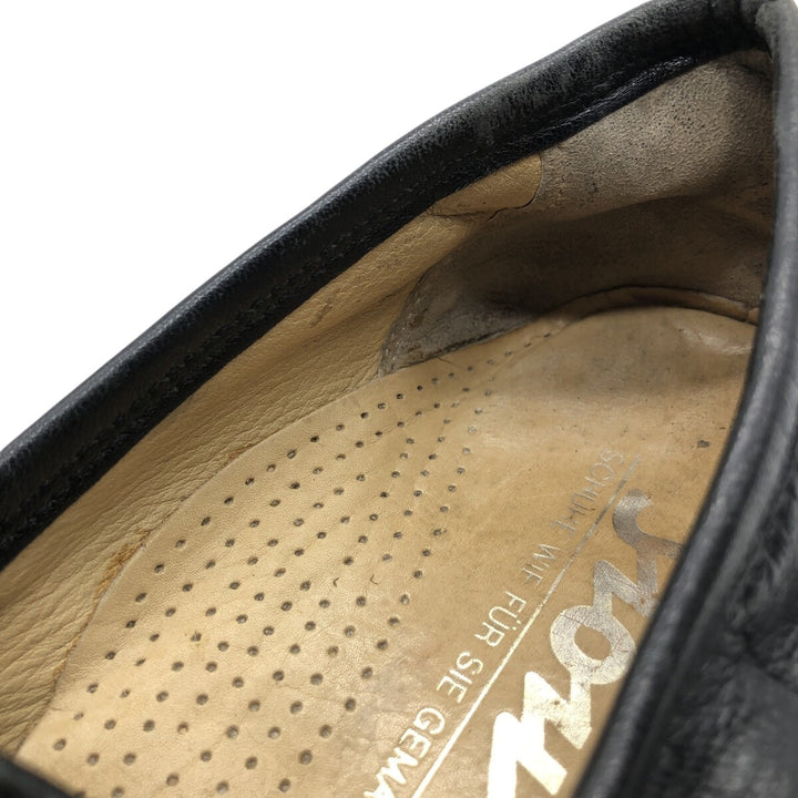 Sioux coin loafers, made in Germany, size 8 Men's 27.0cm genuine leather black type Vintage Second Hand