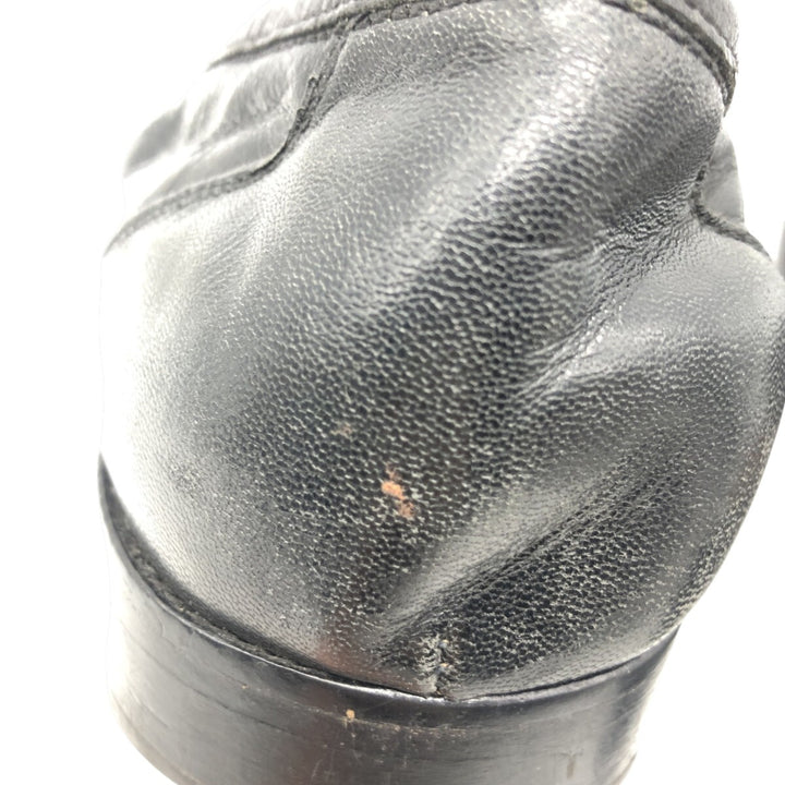 Sioux coin loafers, made in Germany, size 8 Men's 27.0cm genuine leather black type Vintage Second Hand