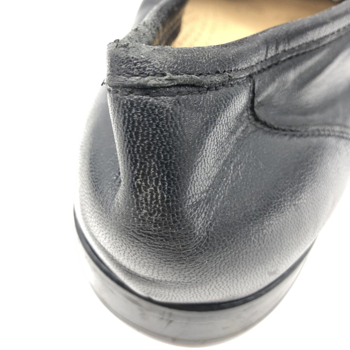 Sioux coin loafers, made in Germany, size 8 Men's 27.0cm genuine leather black type Vintage Second Hand