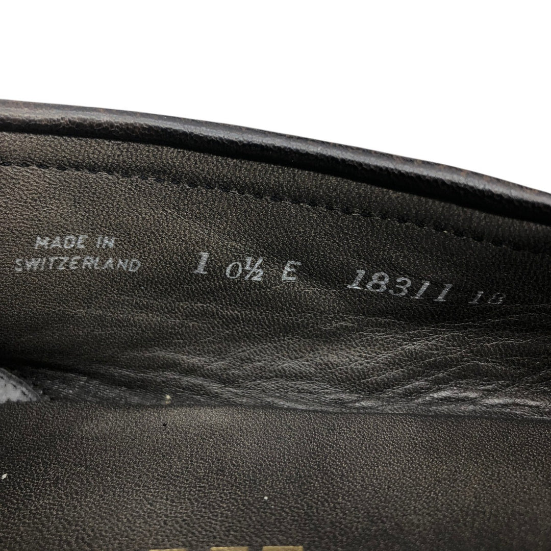 Bally Tassel Loafers, Size 10 1/2E Men's 29.0cm genuine leather black type Vintage Second Hand