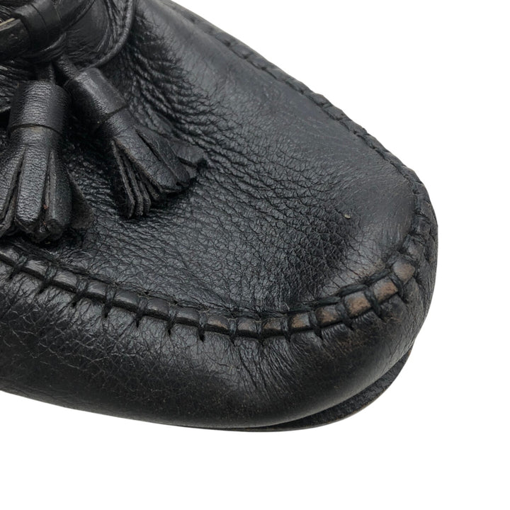 Bally Tassel Loafers, Size 10 1/2E Men's 29.0cm genuine leather black type Vintage Second Hand