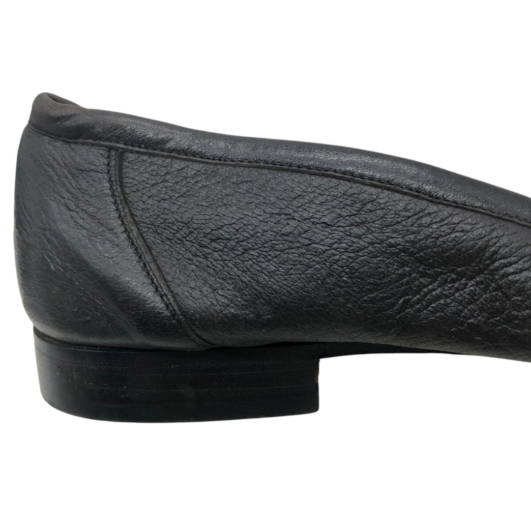 Bally Tassel Loafers, Size 10 1/2E Men's 29.0cm genuine leather black type Vintage Second Hand