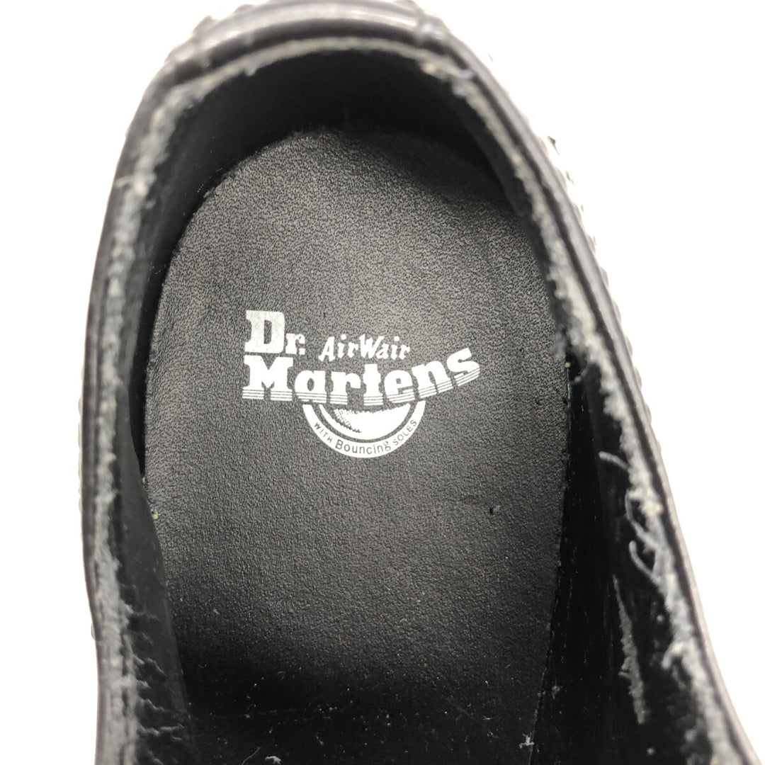 Dr. Martens Camouflage Pattern Woodland Camo Semi-Brogue Wingtip Shoes 4 Women's 9.1" equivalent /saa013558 Women's 23.0cm genuine leather black type Vintage Second Hand