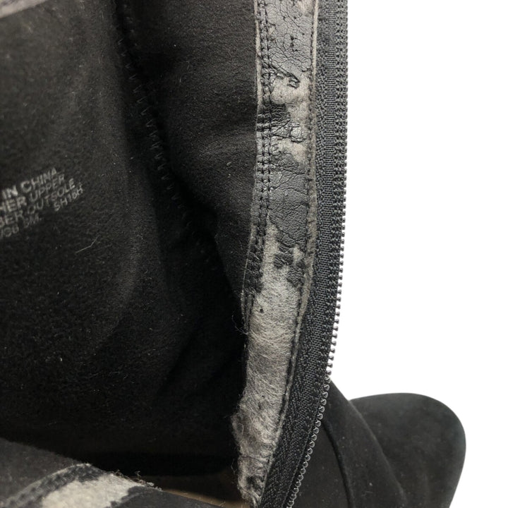 MICHAEL KORS Suede Side Zip Boots 6 1/2 Women's 9.3" Suede /saa013559 Women's 23.5cm suede black type Vintage Second Hand