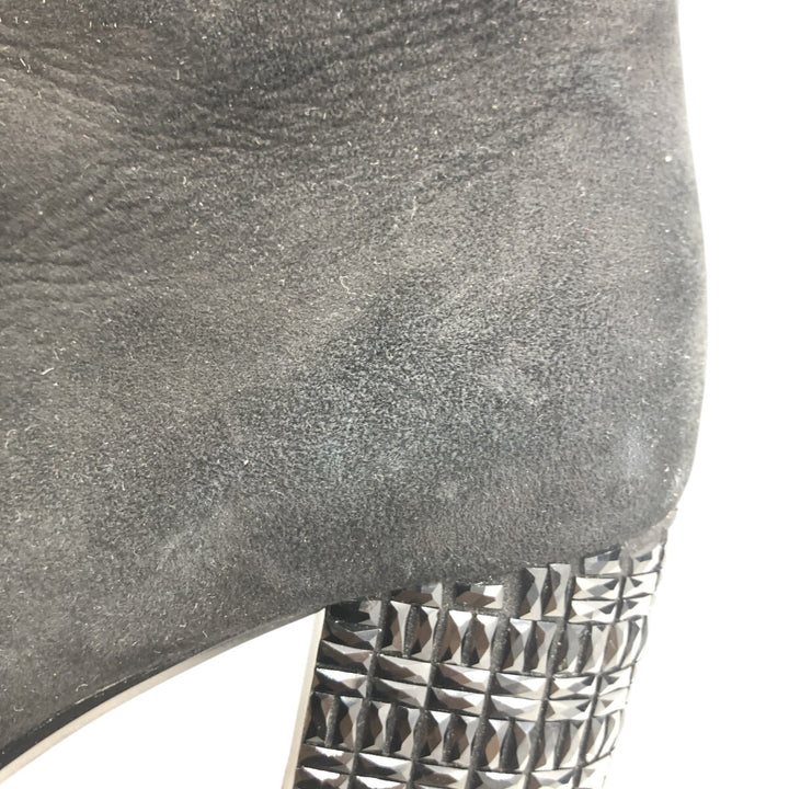 MICHAEL KORS Suede Side Zip Boots 6 1/2 Women's 9.3" Suede /saa013559 Women's 23.5cm suede black type Vintage Second Hand