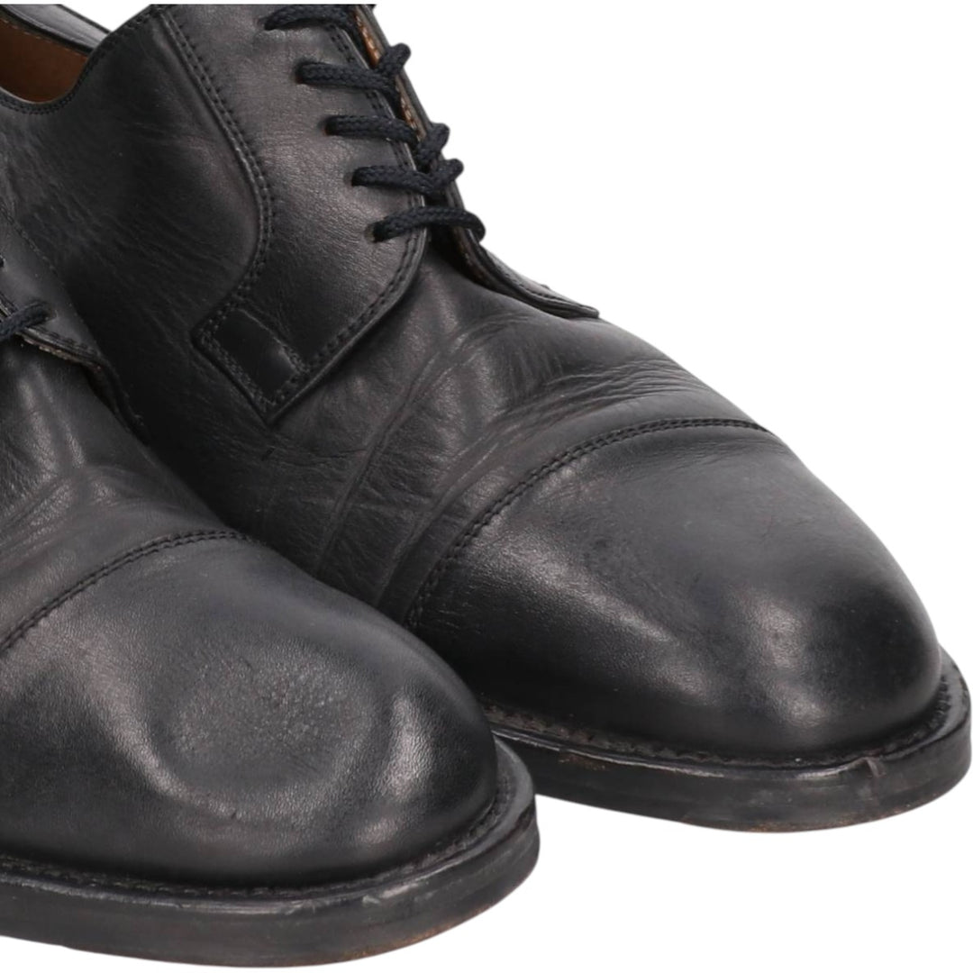 MARTINELLI straight tip shoes 41 1/2 Men's 26.5cm genuine leather black type Vintage Second Hand