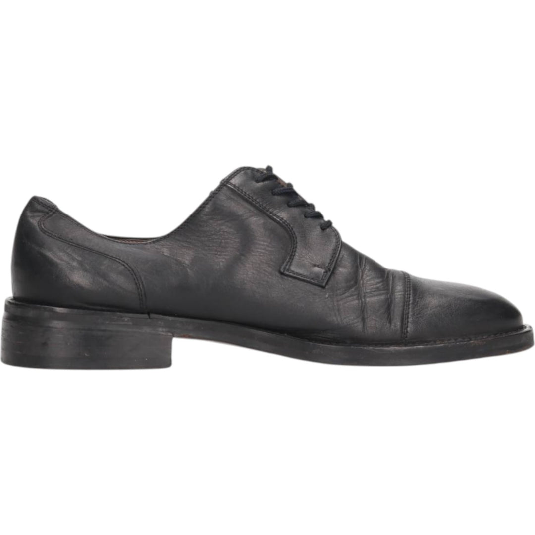 MARTINELLI straight tip shoes 41 1/2 Men's 26.5cm genuine leather black type Vintage Second Hand