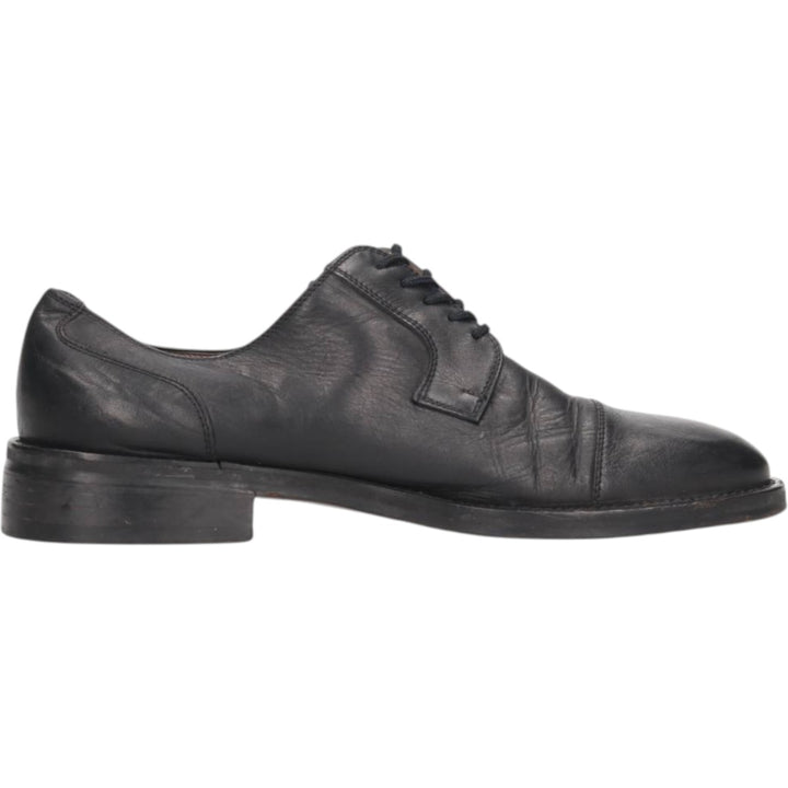 MARTINELLI straight tip shoes 41 1/2 Men's 26.5cm genuine leather black type Vintage Second Hand