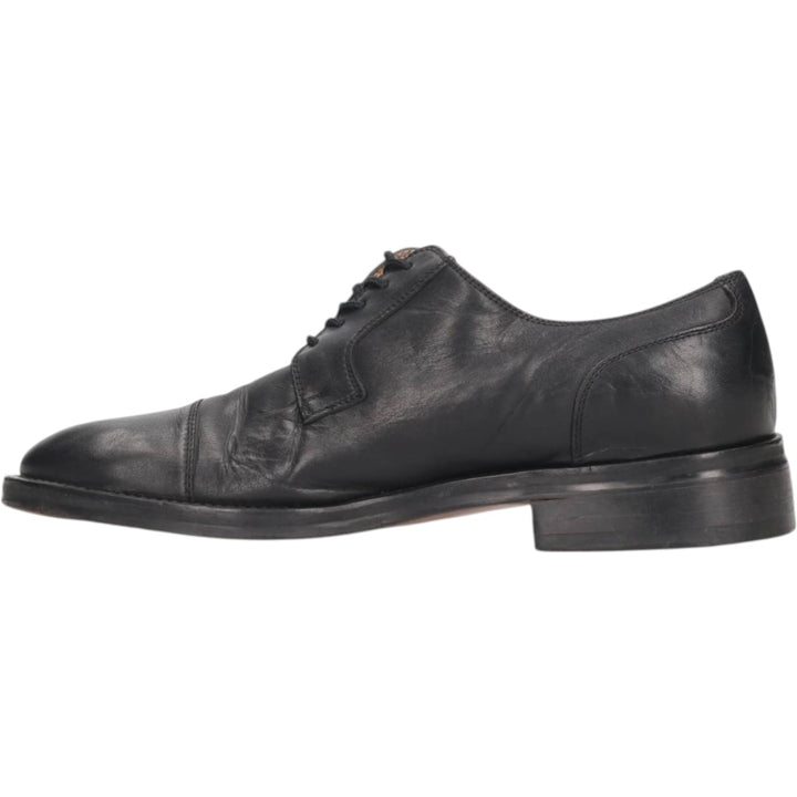 MARTINELLI straight tip shoes 41 1/2 Men's 26.5cm genuine leather black type Vintage Second Hand