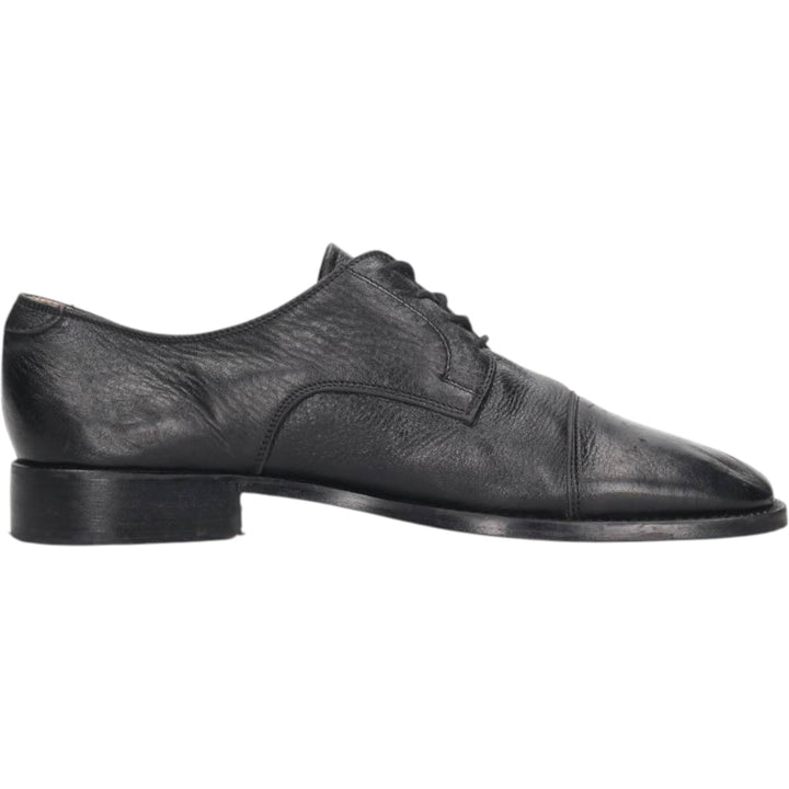 WILLY ADAMS Straight Tip Shoes Made in Italy Size 41 Men's 25.5cm genuine leather black type Vintage Second Hand