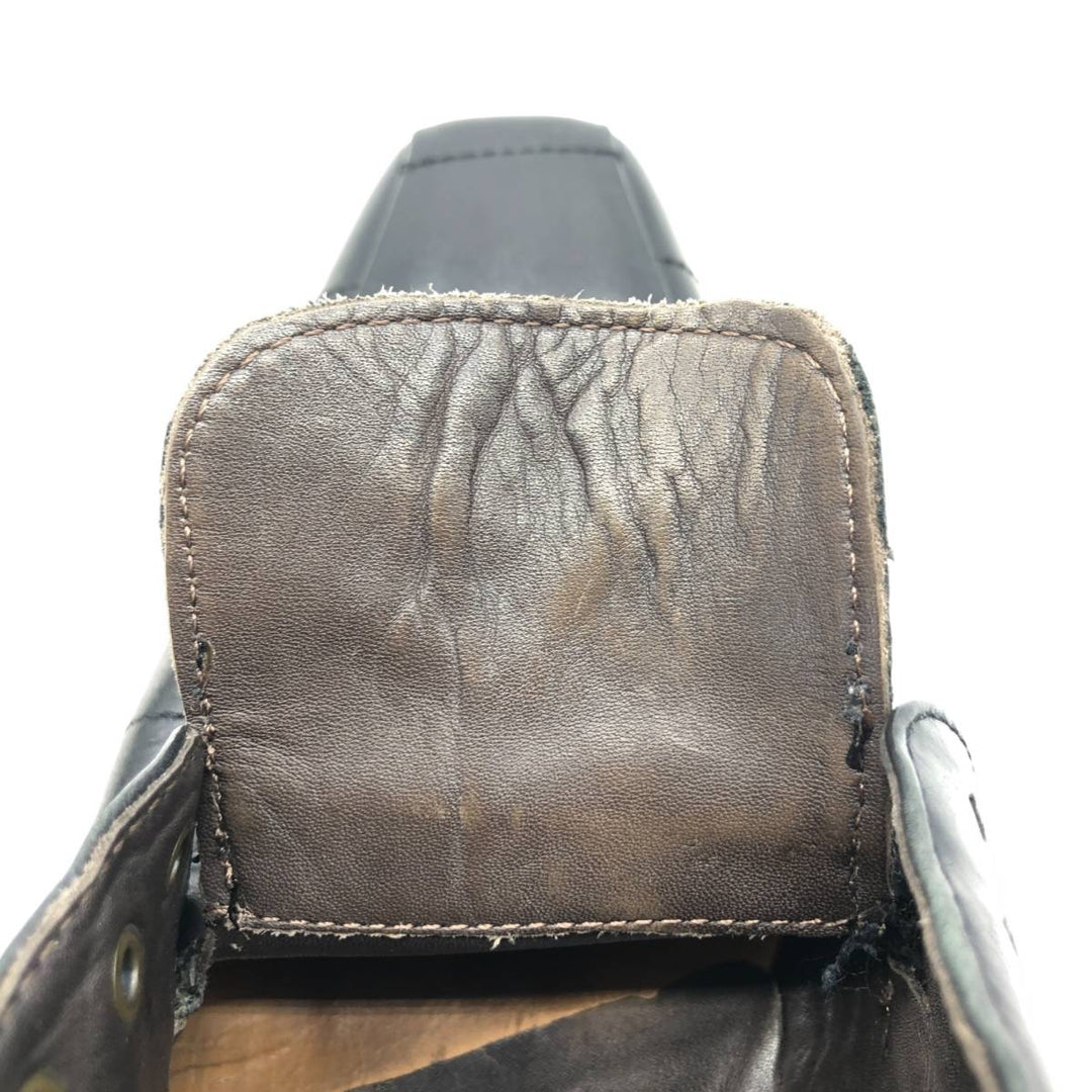 LLOYD square-toe leather shoes, made in Germany, size 40 1/2, men's 9.8" square toe /saa013579 Men's 25.0cm genuine leather black type Vintage Second Hand